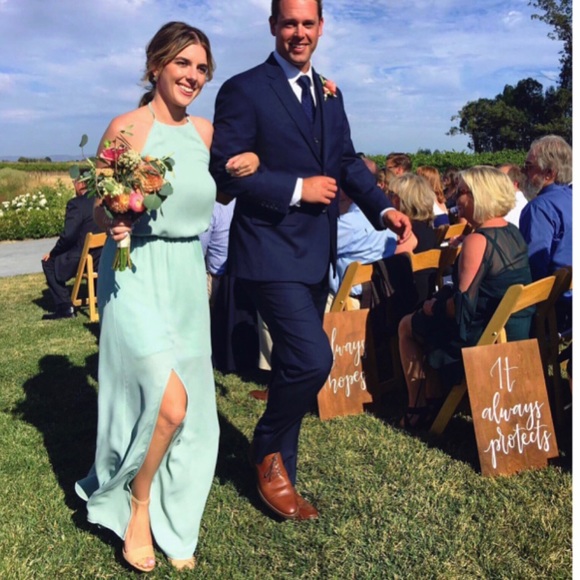 Showmeyourmumu Bridesmaid dress - dusty mint color - Picture 1 of 5